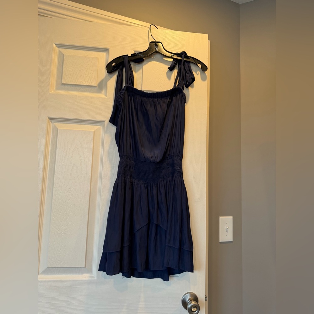 Ramy Brook Kira Shoulder-Tie A-Line
Mini Dress